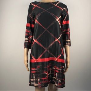 Isle BLack jack long sleeve dress